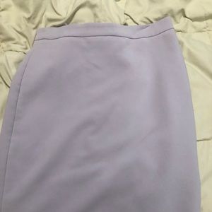 BR Lavender Pencil Skirt